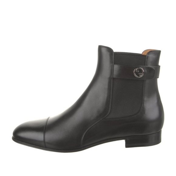 Gucci Leather Chelsea Boots - Picture 1 of 5